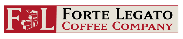 Forte Legato Coffee Company Logo Horizontal